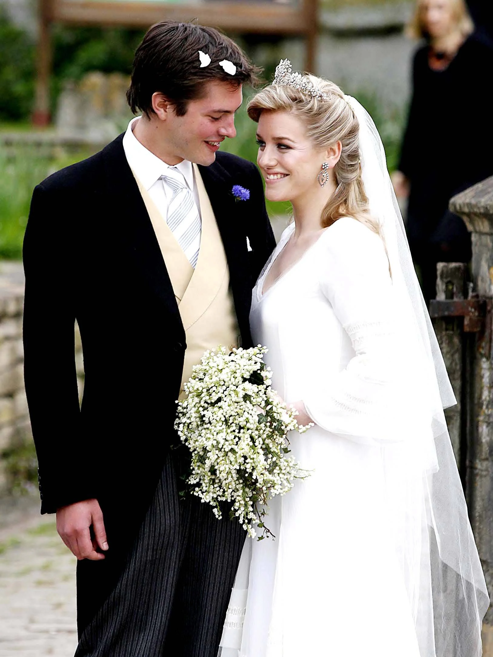 Laura Parker Bowles und Harry Lopes bei ihrer Hochzeit im Jahr 2006.