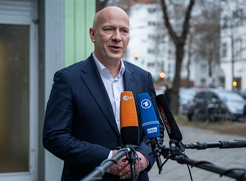 Kai Wegner, Landesvorsitzender CDU Berlin.  