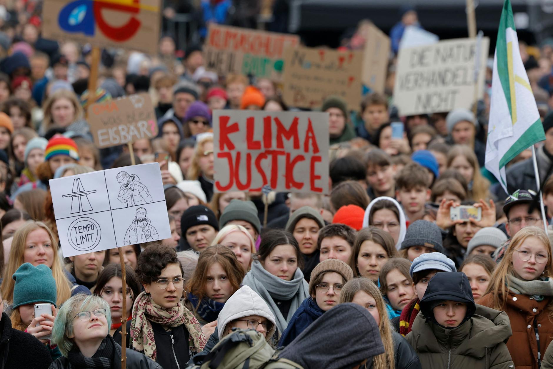 Klima-Demo am 3. März in Berlin.