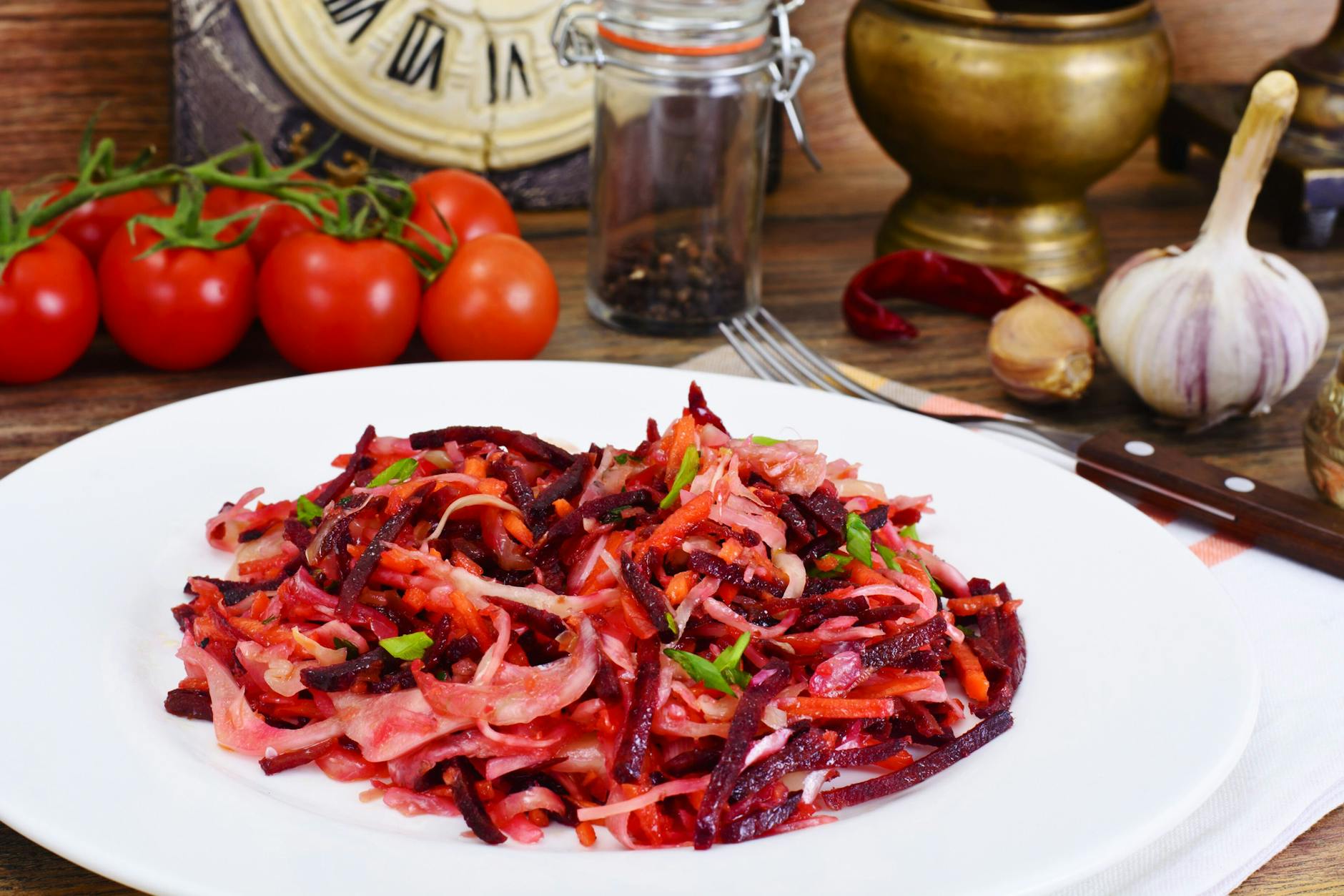 Der Fettverbrenner-Salat ist perfekt, um Kilos zu verlieren.