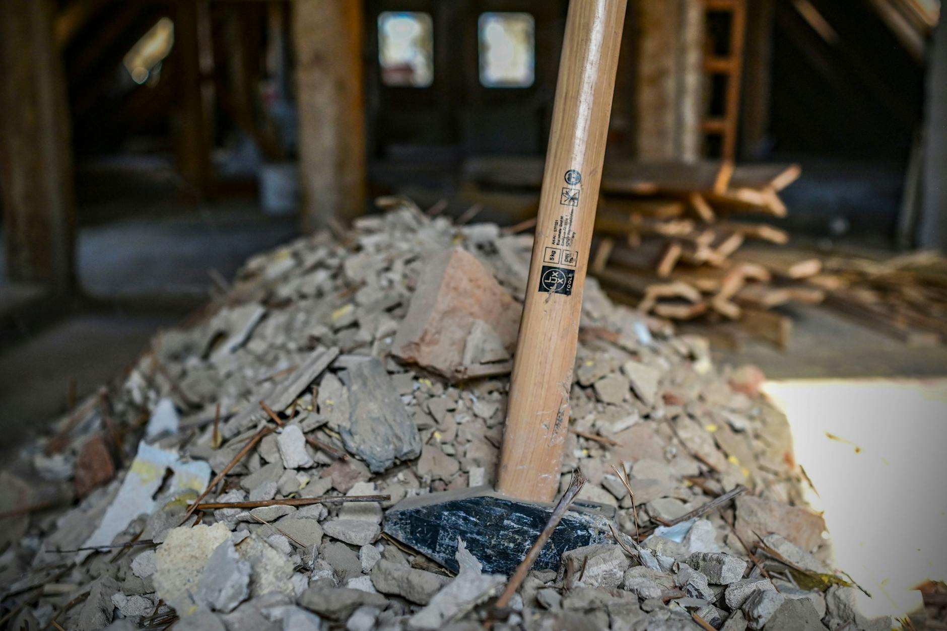 Viel Arbeit: Erst mal fallen hier Wände und dann wird alles neu gestaltet.