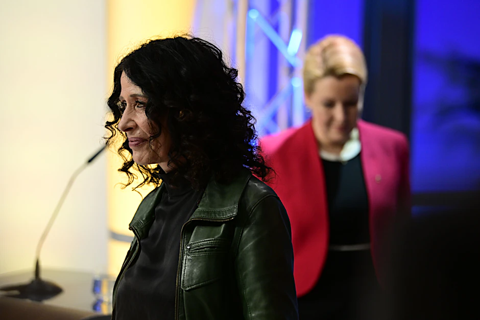 Der Streit zwischen den Grünen um Bettina Jarasch und der SPD von Franziska Giffey geht in die nächste Runde.&nbsp; &nbsp;