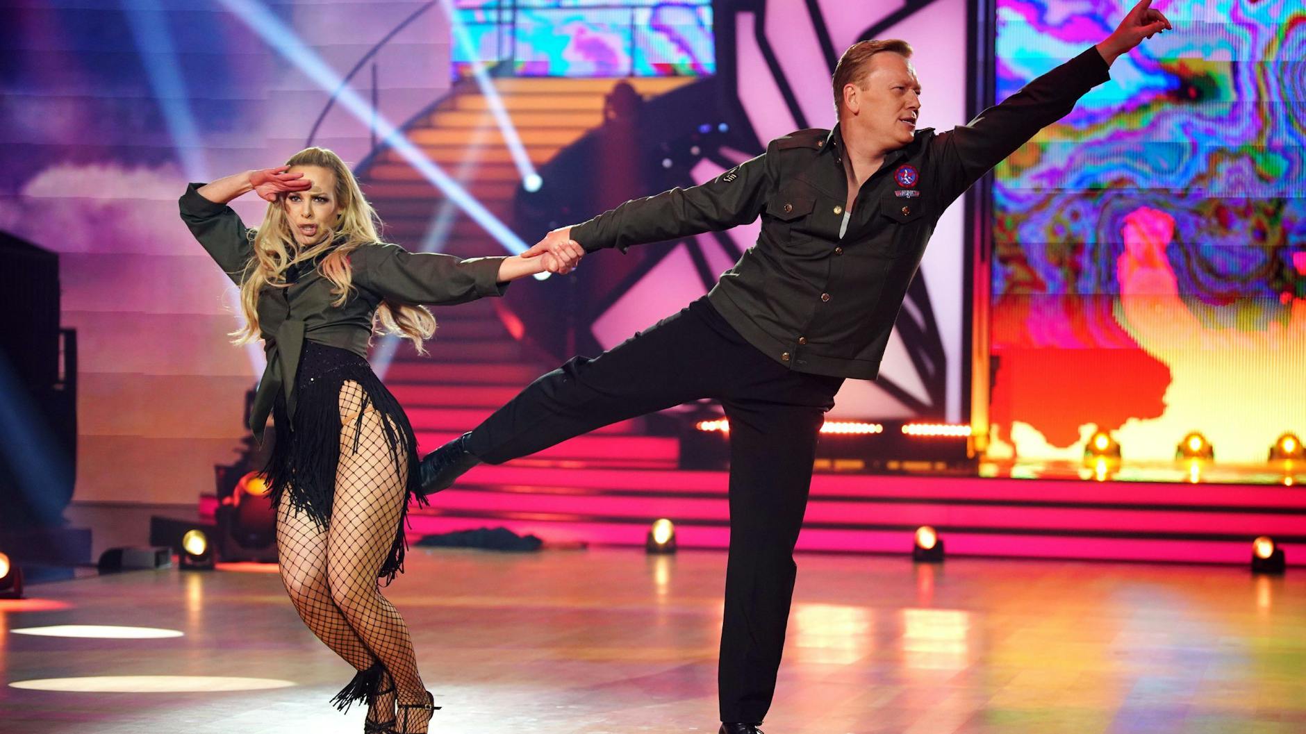 Für ihren Jive in „Let’s Dance“-Show 2 bekamen Knossi und Isabel Edvardsson 20 Punkte.