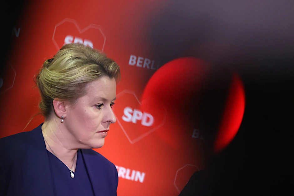 Berlins Regierende Bürgermeisterin Franziska Giffey.&nbsp;