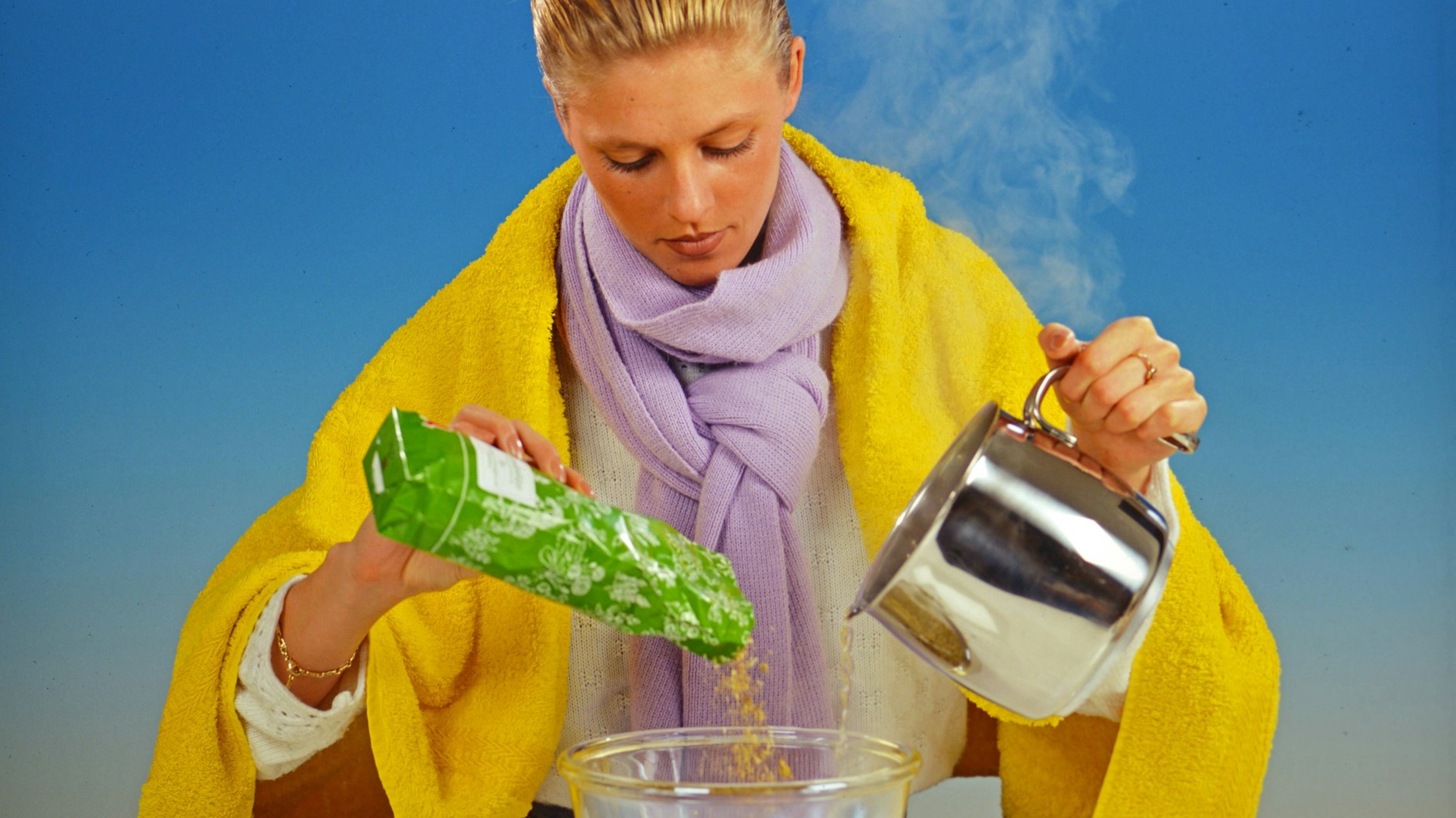 Die Zutaten entscheiden, wie wirksam ein Dampfbad sein kann.