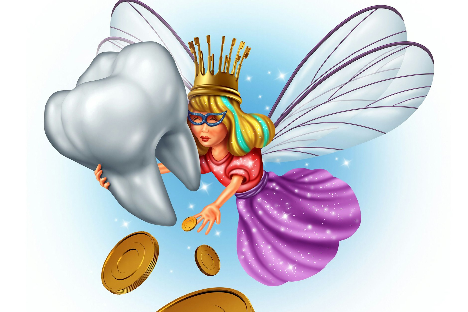 Besonders in Amerika hat sie eine lange Tradition: die Zahnfee.