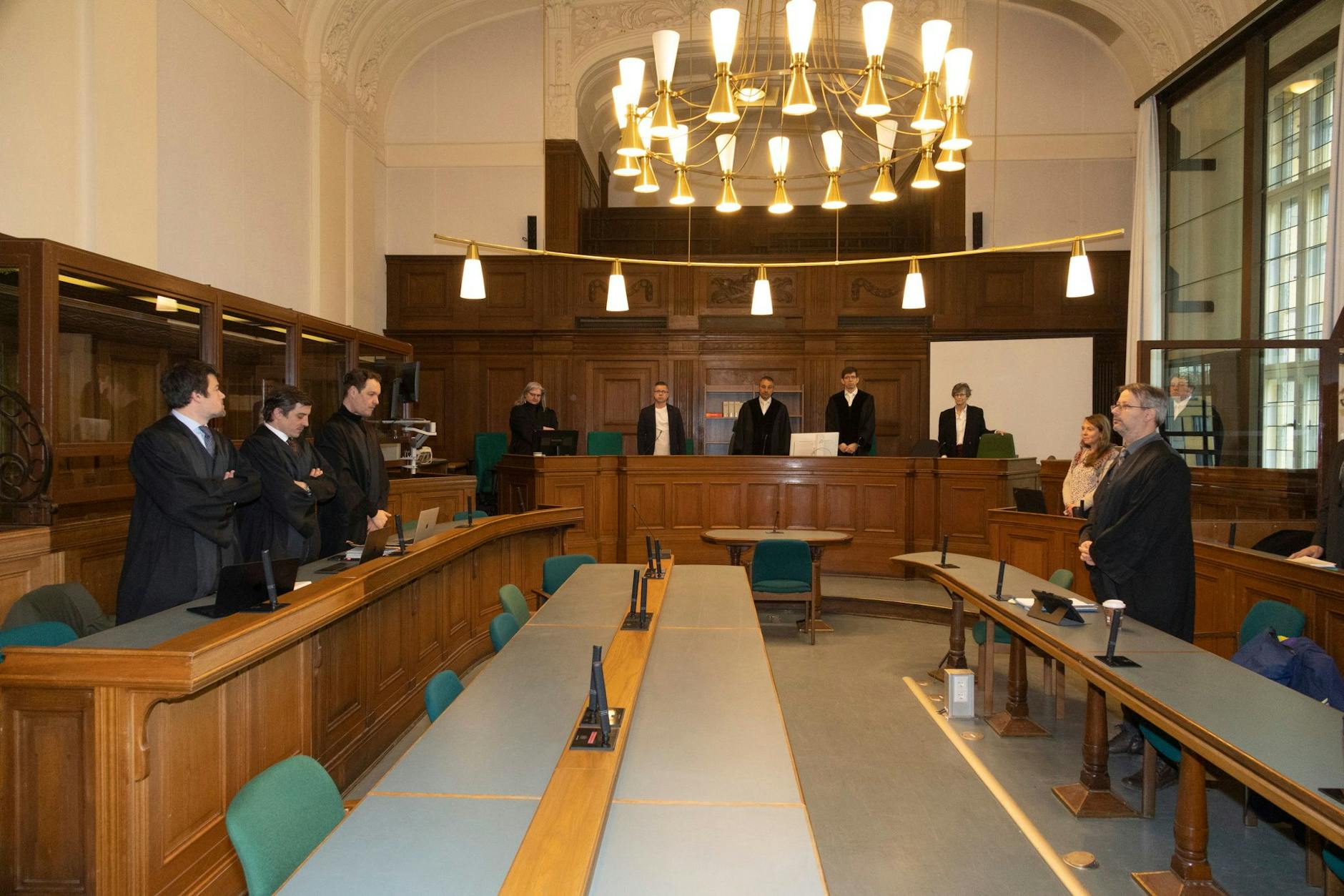 Die mutmaßlichen Entführer von Timothy S. müssen sich seit Montag vor der 18. Großen Strafkammer verantworten.