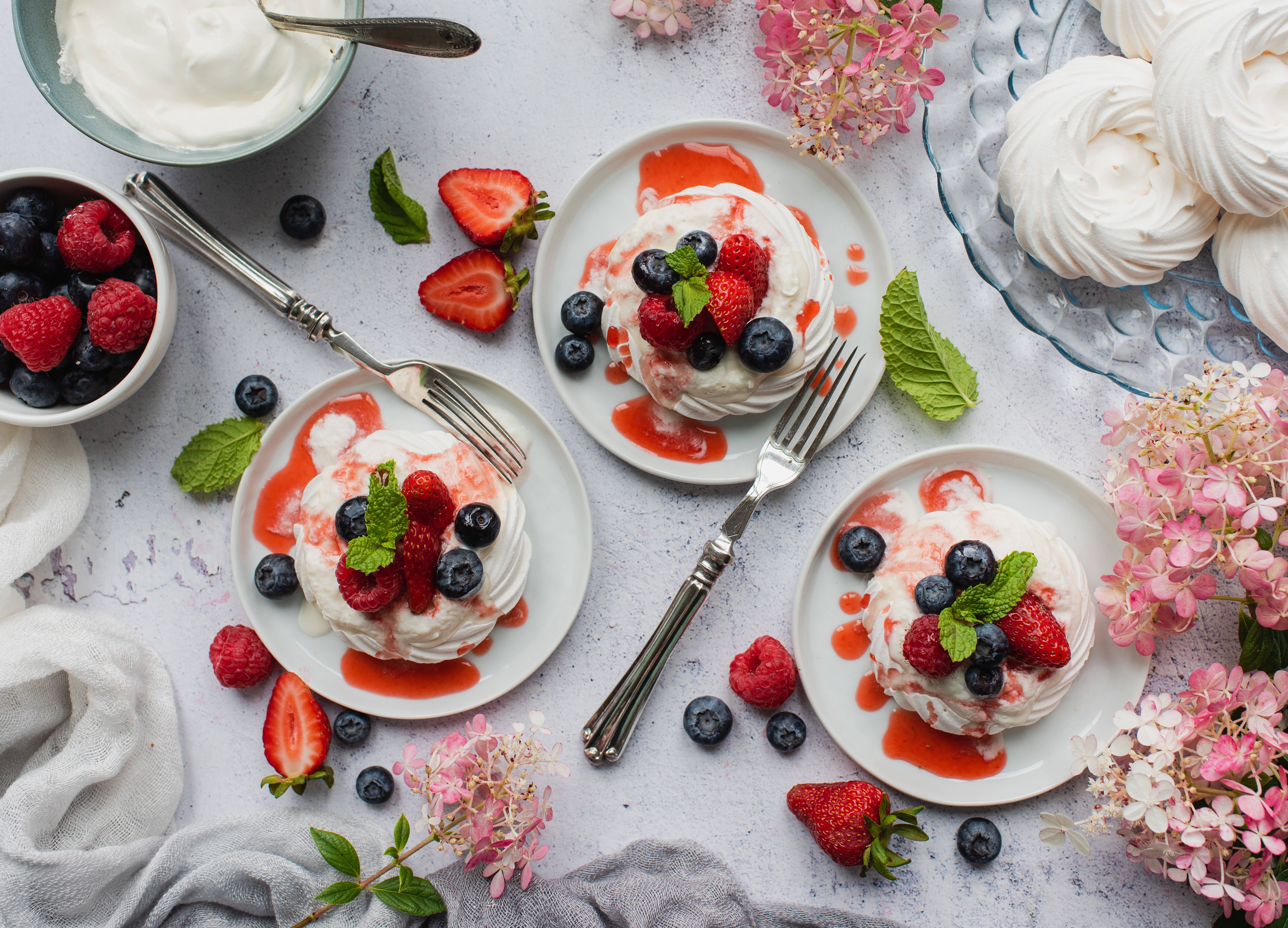 Rezept Für Mini-Pavlova: Ein Himmlisch-leichtes Dessert