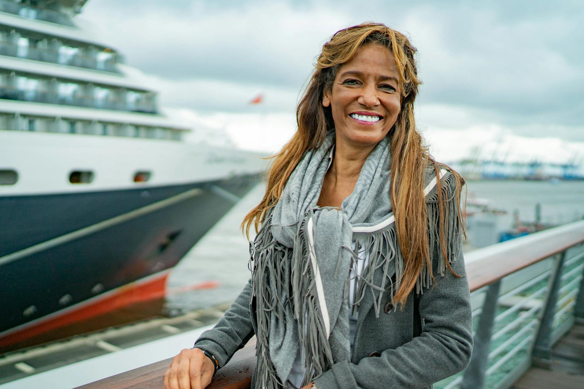 Nadja Abd el Farrag im Hamburg im Jahr vor dem Beginn der Corona-Pandemie.