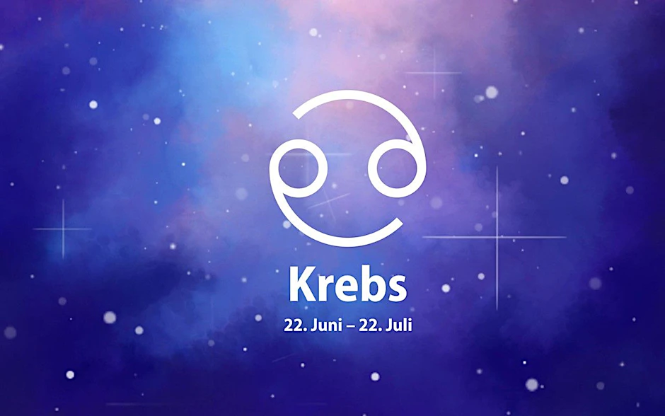 Zum Sternzeichen Krebs gehören alle, die zwischen dem 21. Juni und dem 22. Juli geboren wurden. 