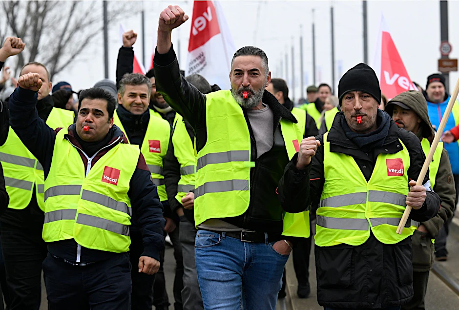 Die Gewerkschaft Verdi organisiert derzeit zahlreiche Warnstreiks in Berlin.
