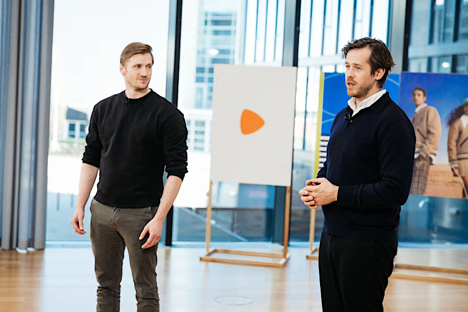 Die Zalando-Gründer David Schneider und Robert Gentz