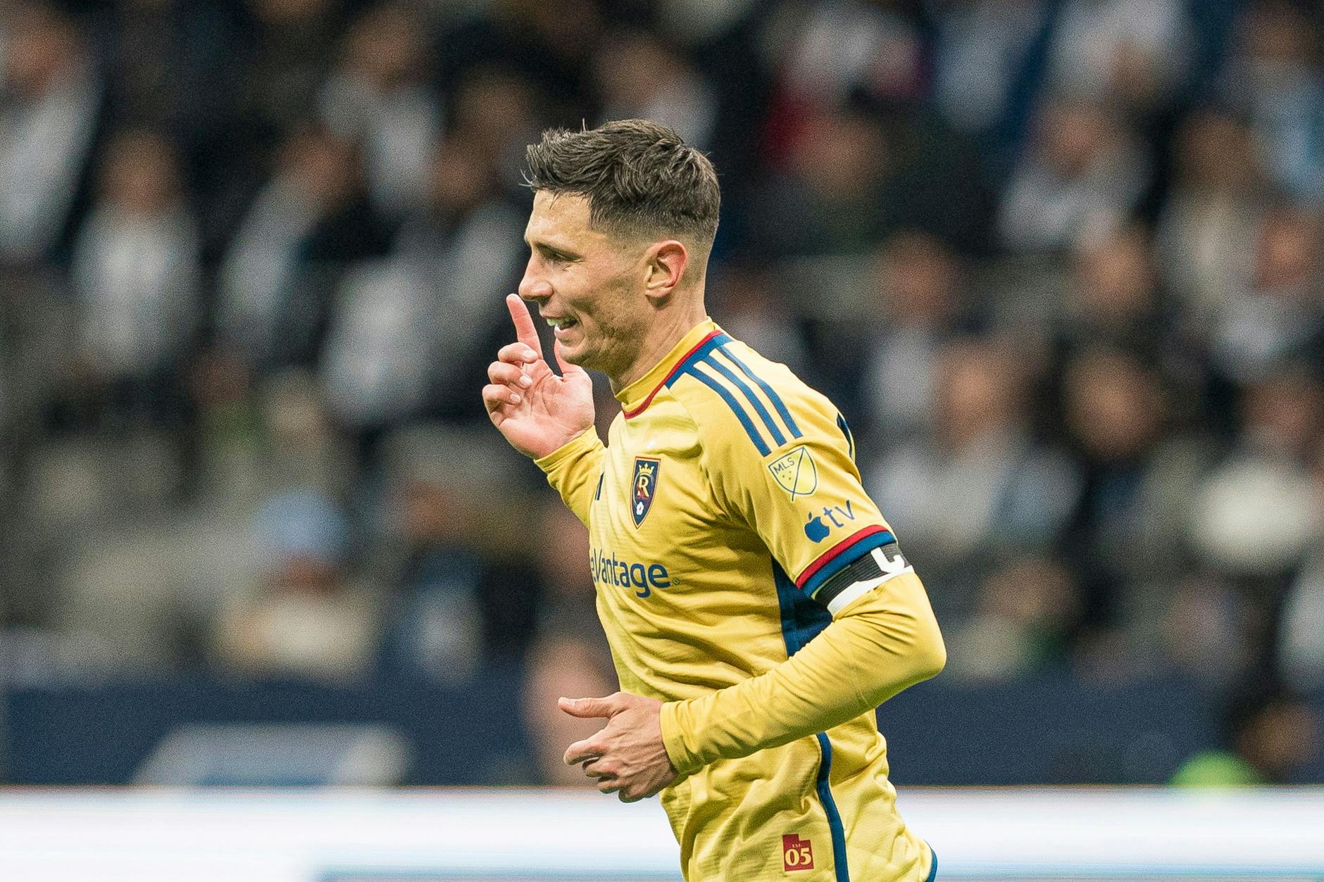 Seit 2018 spielt und jubelt Damir Kreilach in den USA für Real Salt Lake.