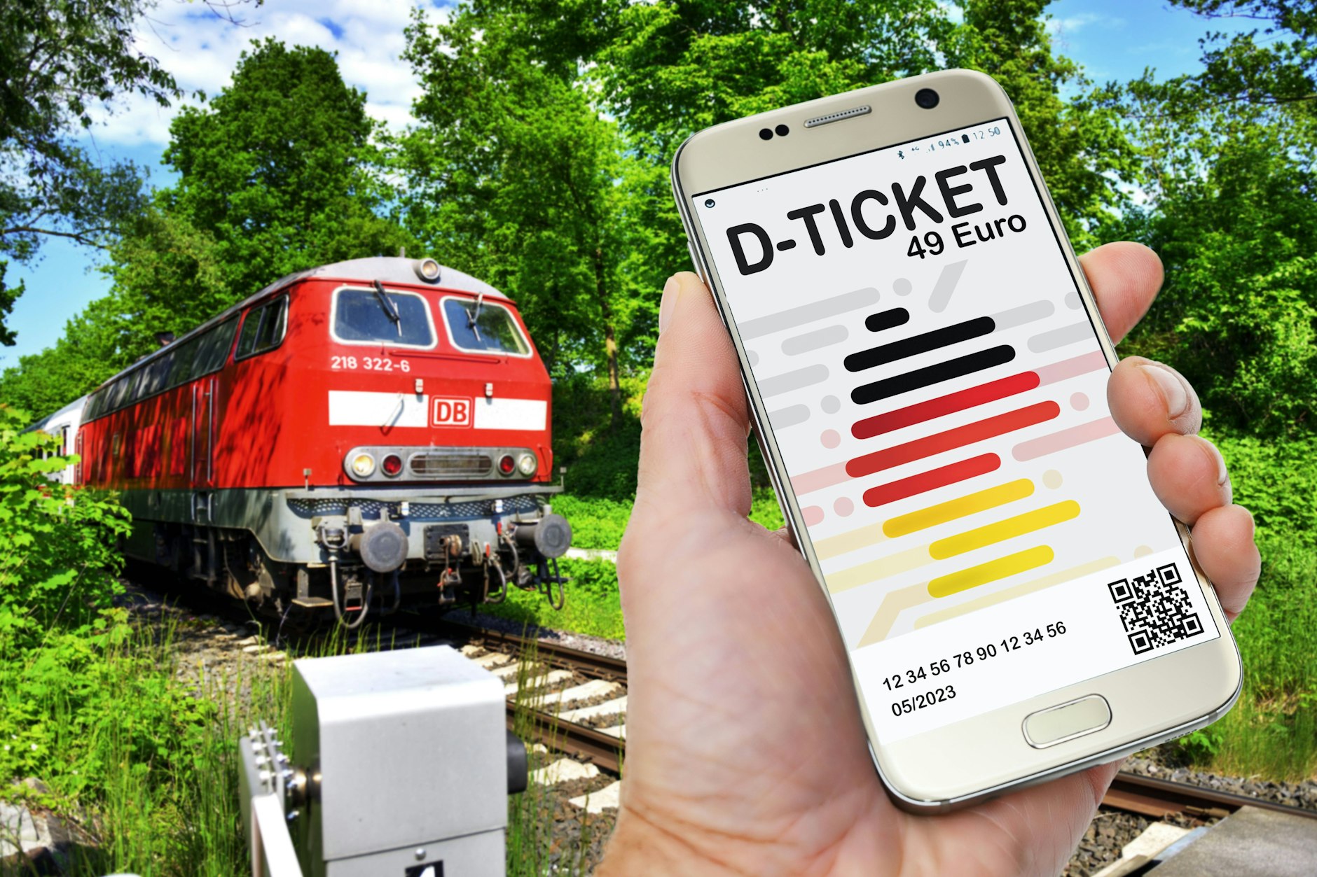 Zum digitalen Deutschlandticket gibt es ab 3. April auch eine eigene Smartphone-App.