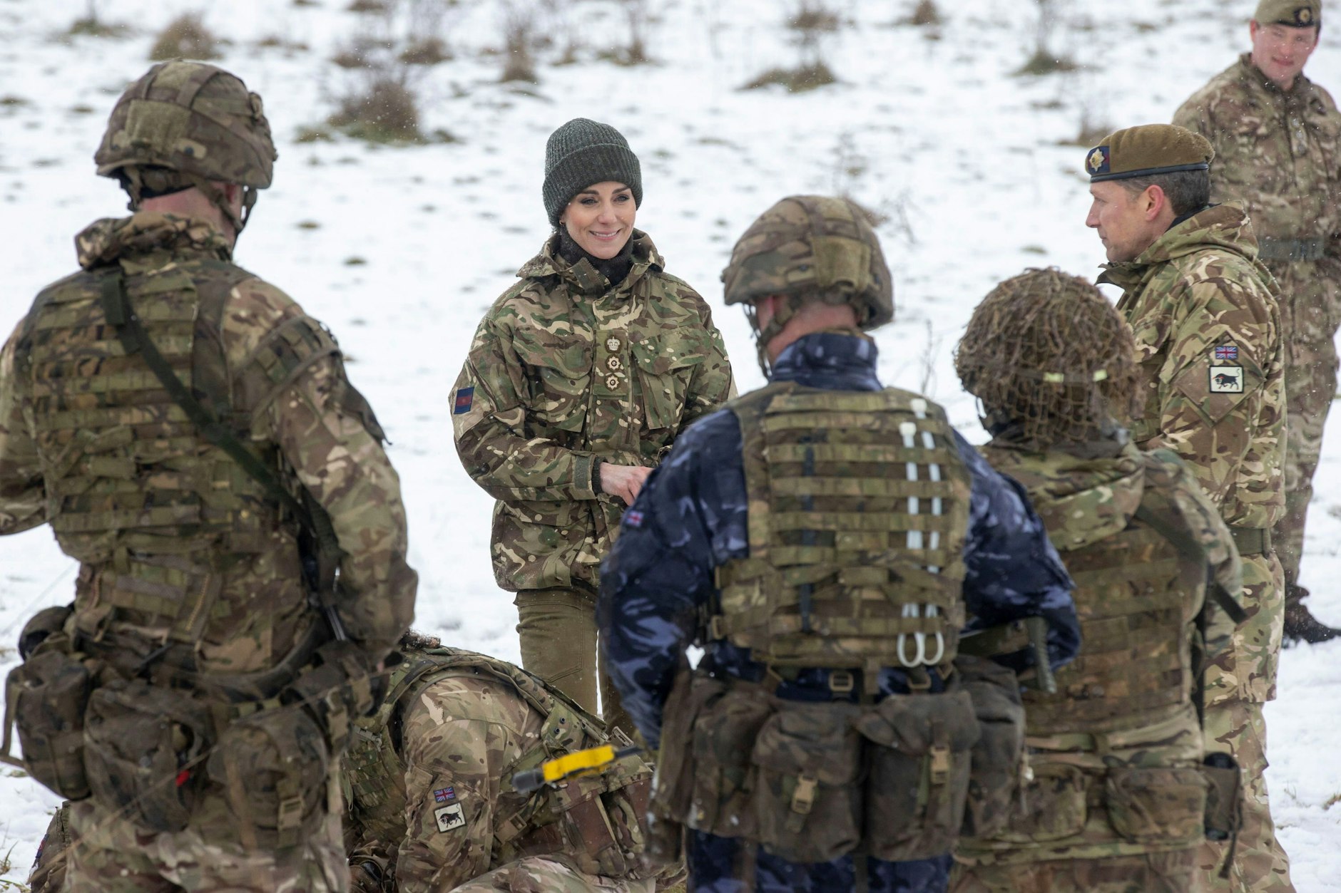 Prinzessin Kate nahm an einer Übung teil.