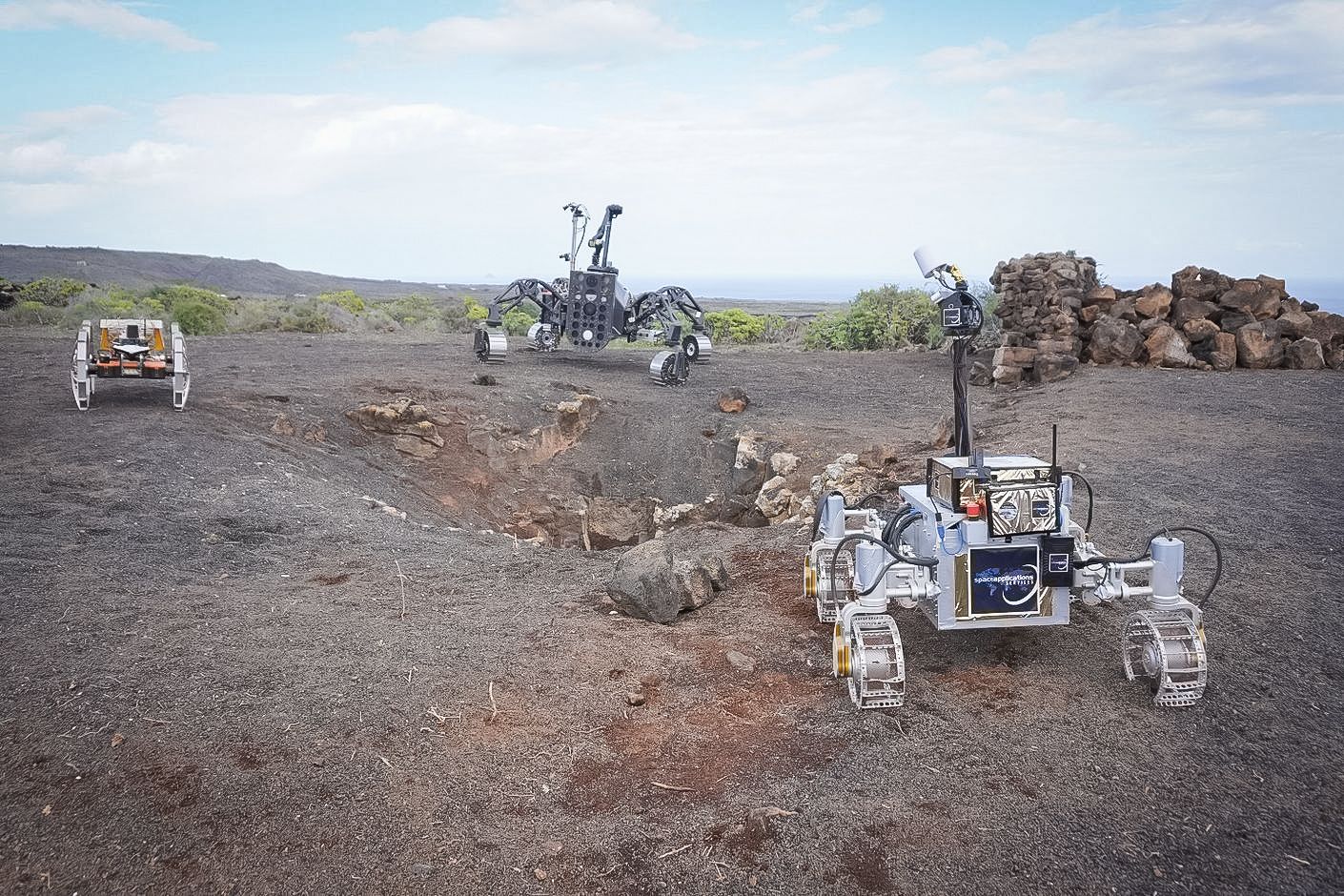 Image - Lanzarote: Autonome Mond-Rover erkunden Lavahöhle