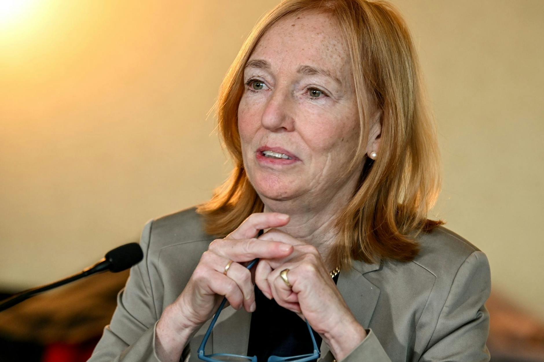 Die deutsche Botschafterin in den USA, Emily Haber, hat sich bei Twitter mit US-Politikern angelegt.