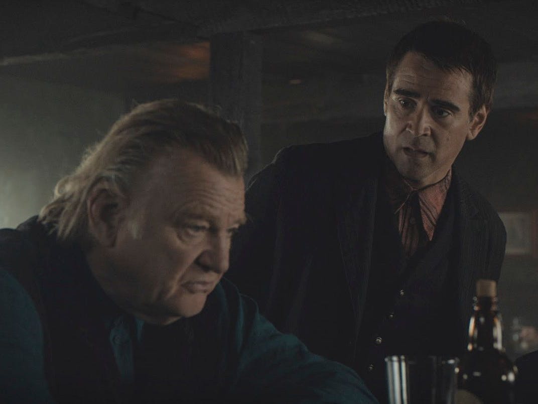 Martin McDonaghs „The Banshees of Inisherin“ – deutscher Titel: „Die Todesfeen von Inisherin“ – ist neunmal nominiert. In der historischen Tragikomödie sind Colin Farrell und Brendan Gleeson zu sehen, die bereits 2008 in McDonaghs erfolgreichem Debüt „Brügge sehen ... und sterben?“ gemeinsam spielten.