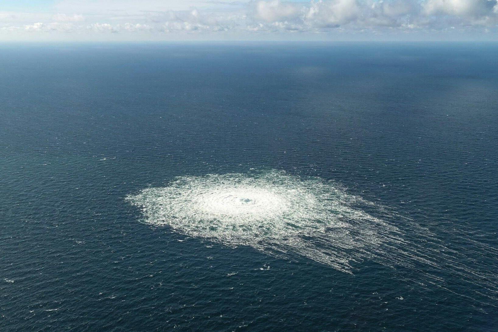 Russisches Gas schießt aus der Tiefe der Ostsee. Wer hat die Pipeline der Nord Stream 2 gesprengt?