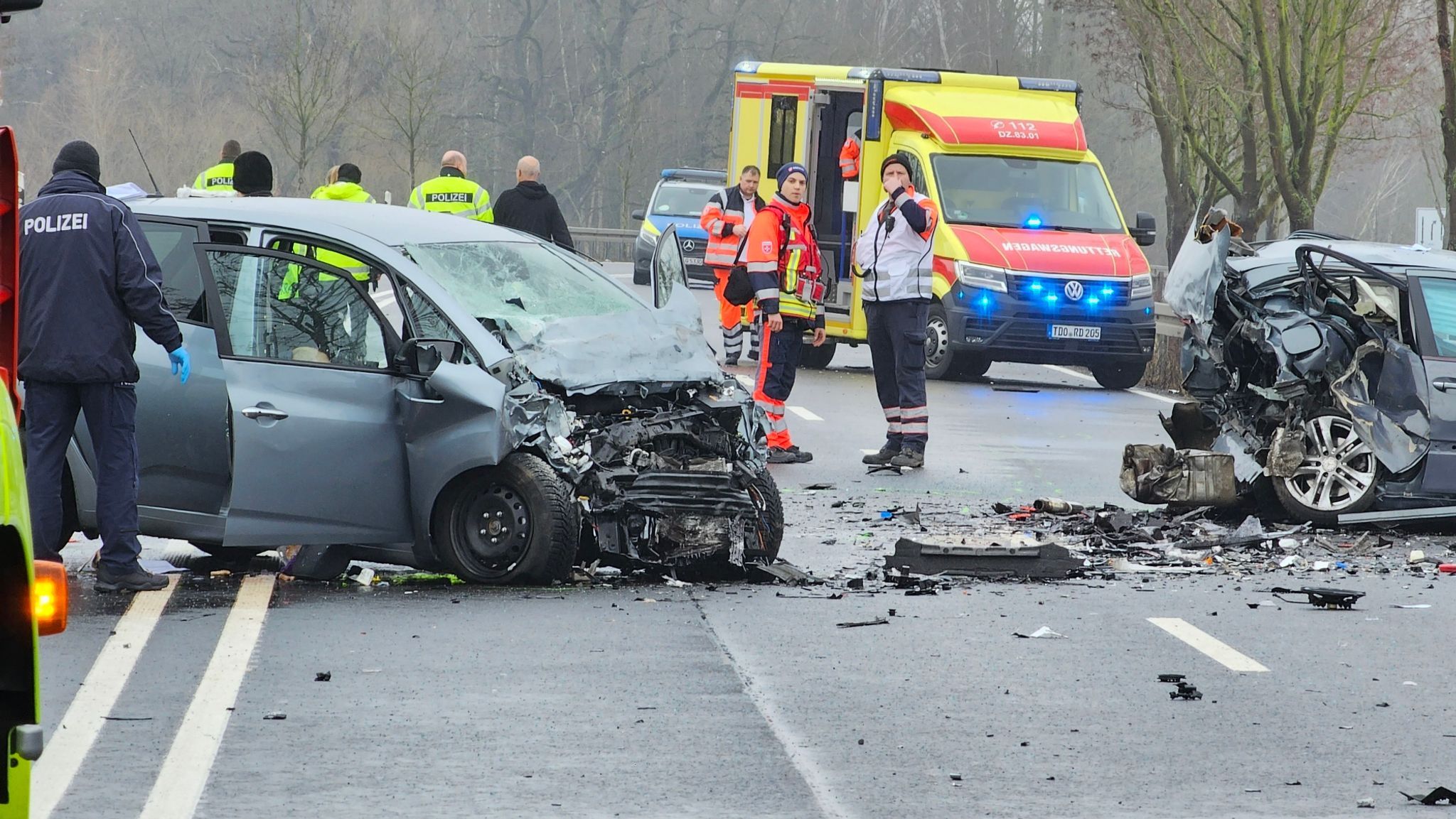 UPDATE! Eilenburg: Drei Tote und mehrere Verletzte bei Horror-Unfall