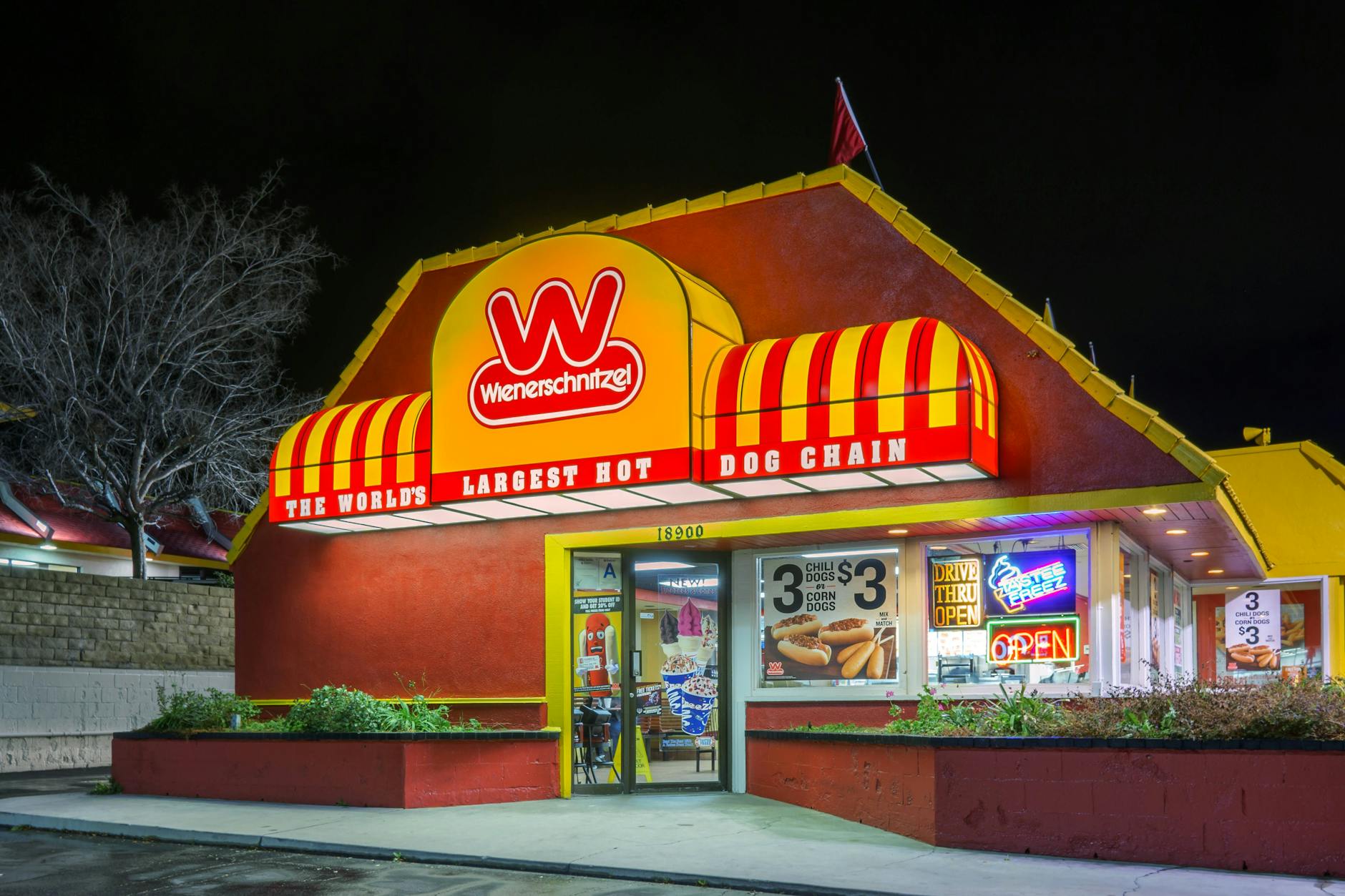 Wienerschnitzel bietet alles außer Wiener Schnitzel!