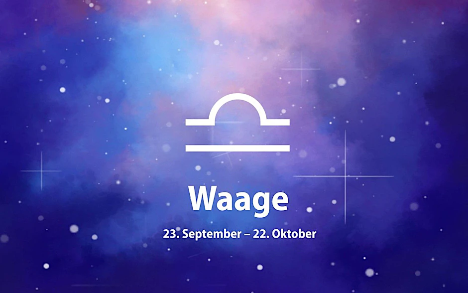 Zum Sternzeichen Waage gehören alle, die zwischen dem 23. September und dem 22. Oktober geboren wurden.