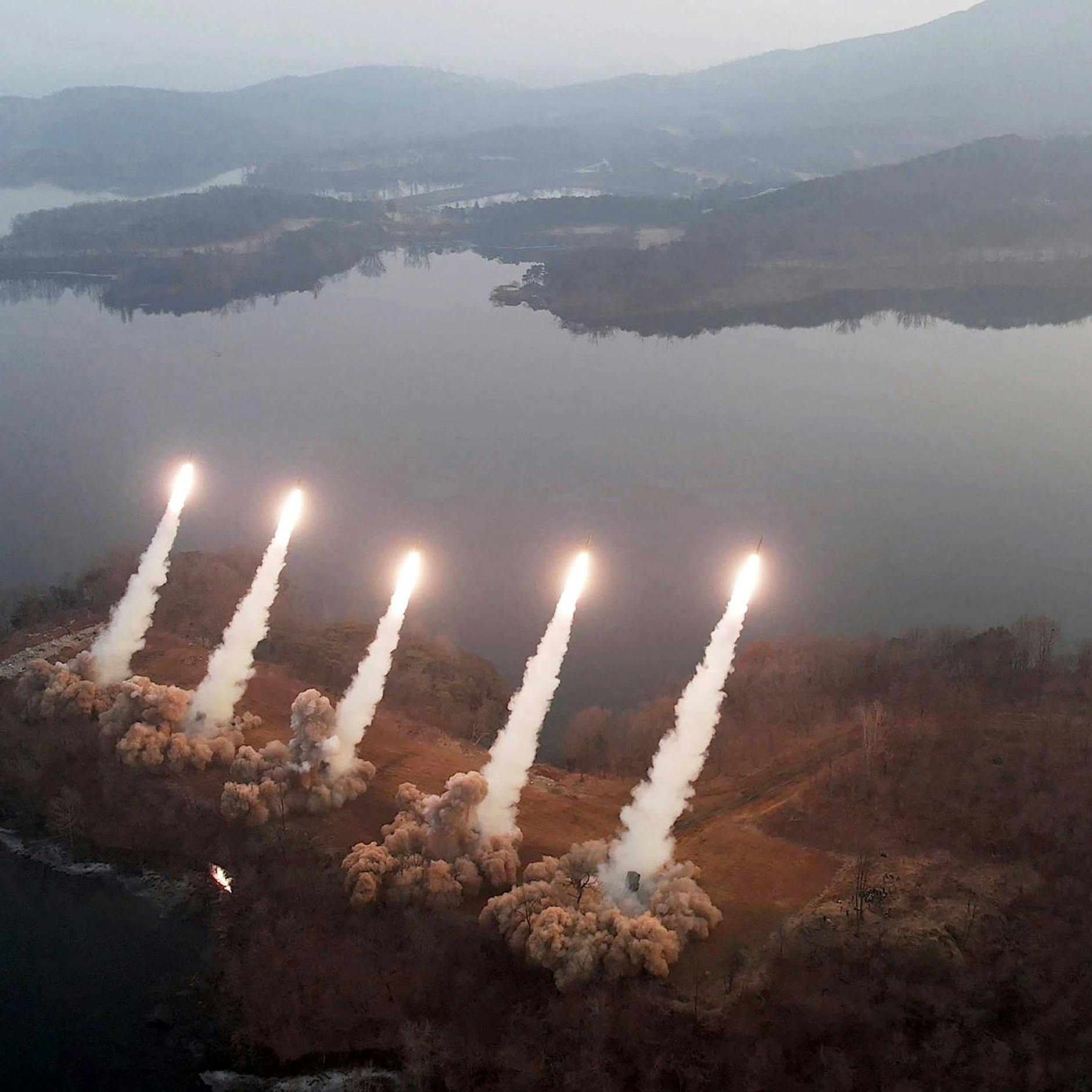 Nordkorea verstärkt Militärübungen für „echten Krieg“