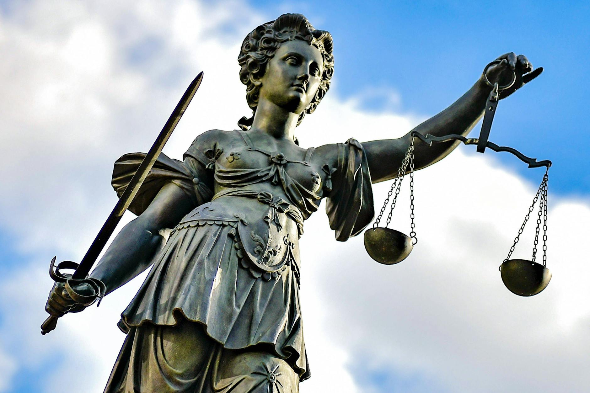 Die rechtsprechende Justitia