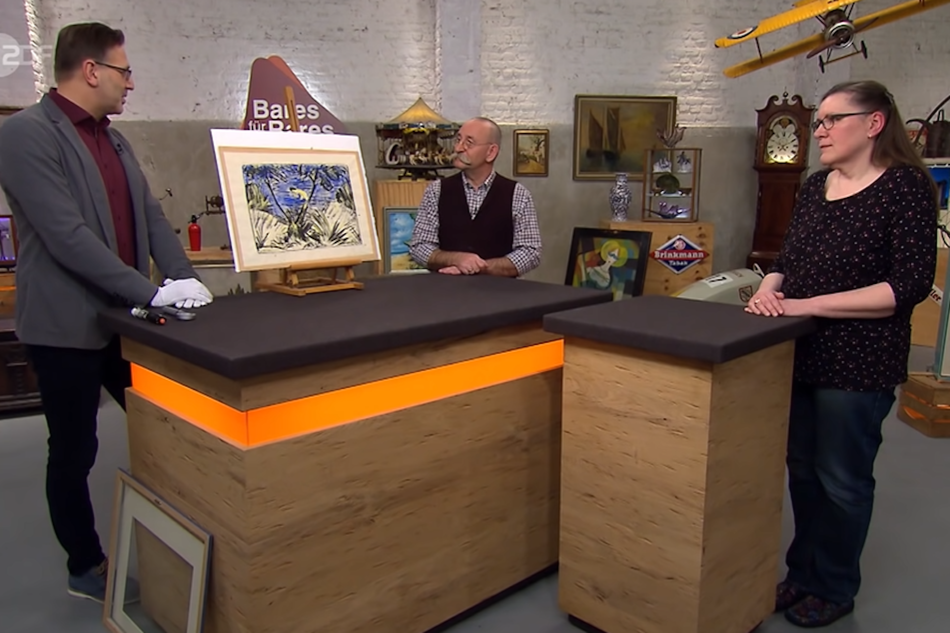 Bei „Bares für Rares“ war das Kunstwerk von Otto Mueller das teuerste Bild der Sendungsgeschichte.