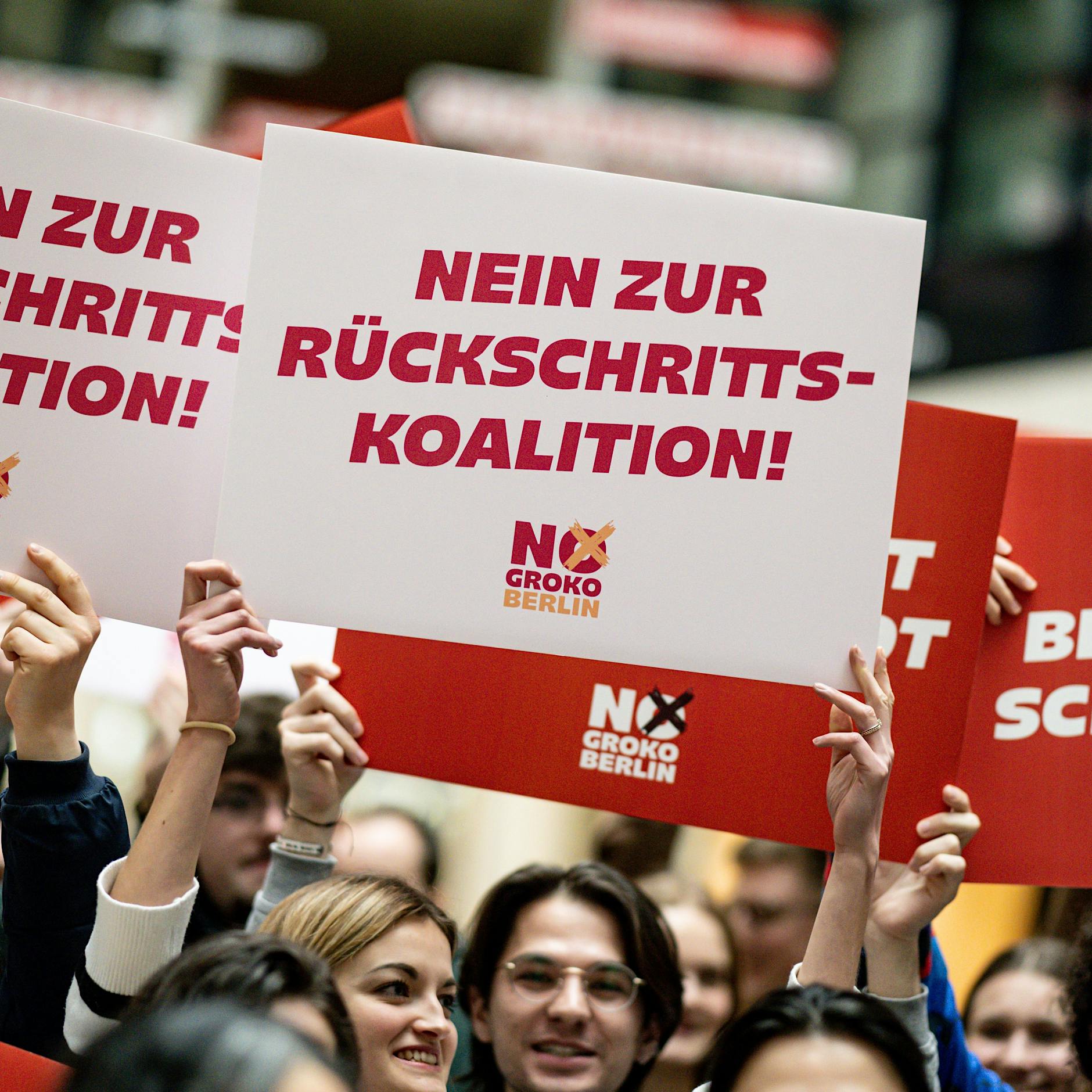 Berliner Jusos gegen GroKo: CDU sei „reaktionär“ und „rassistisch“