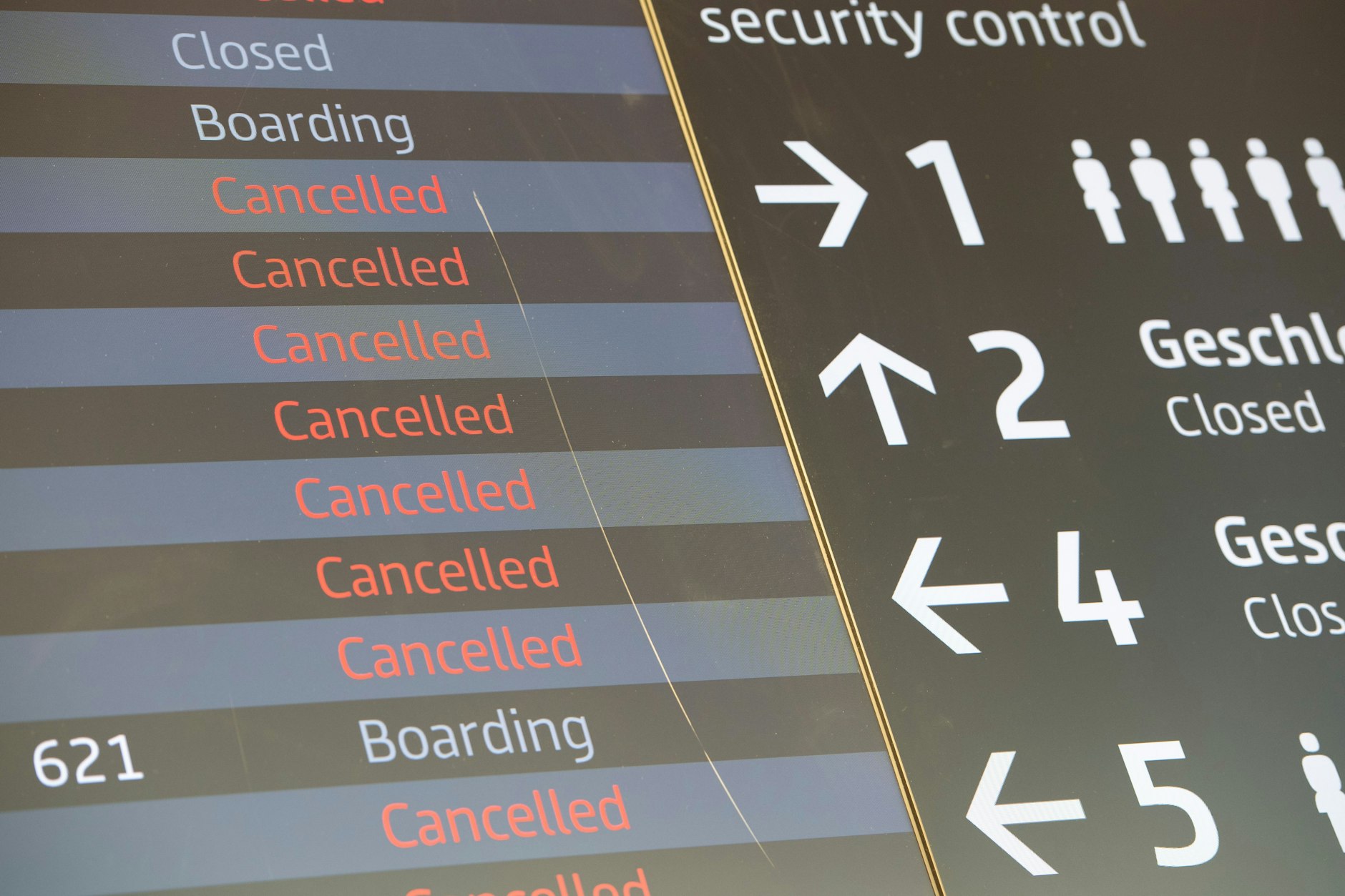 Am Montag dürften am BER viele Flüge ausfallen.