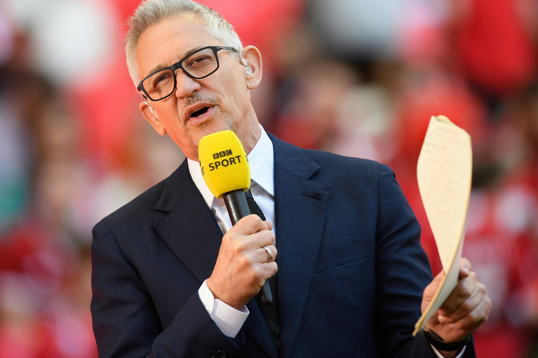 Gary Lineker ist einer der beliebtesten Fußball-Moderatoren Großbritanniens. 