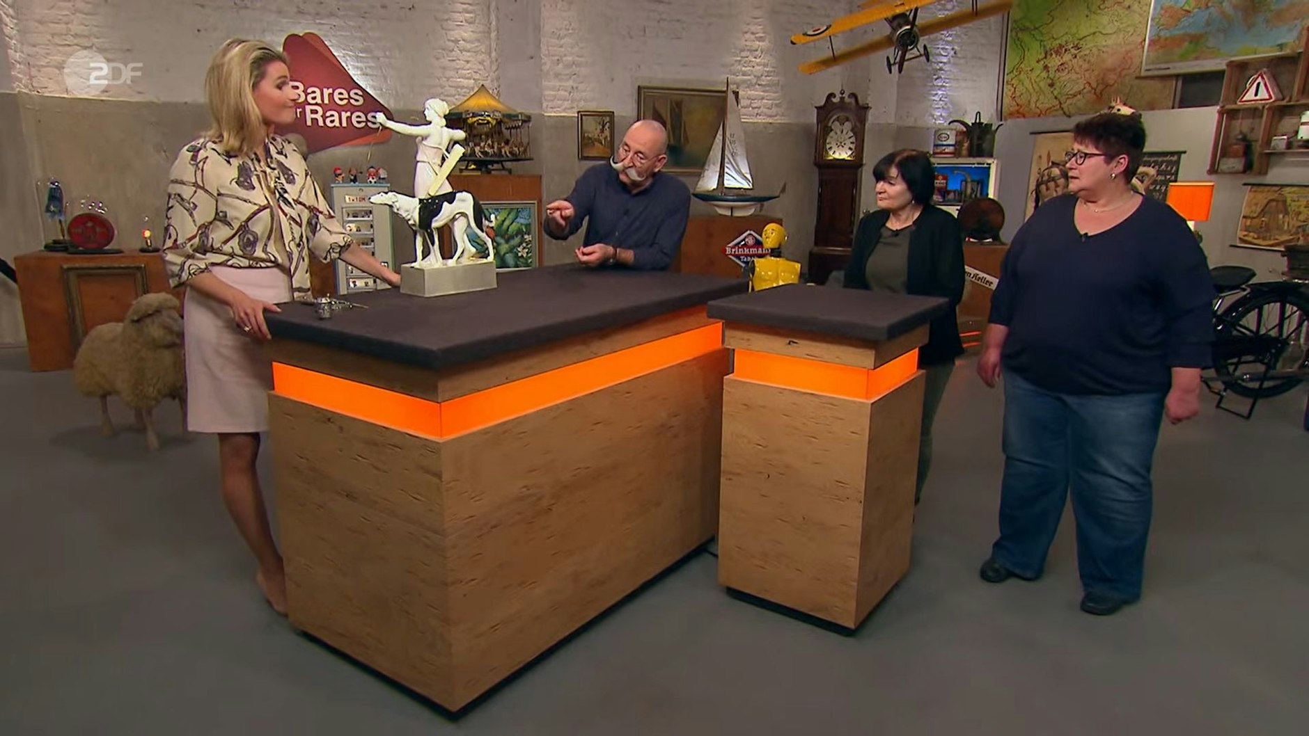 Die Figur kommt bei der Bewertung nicht ganz so gut weg, bei den „Bares für Rares“-Händlern ist sie dennoch begehrt.