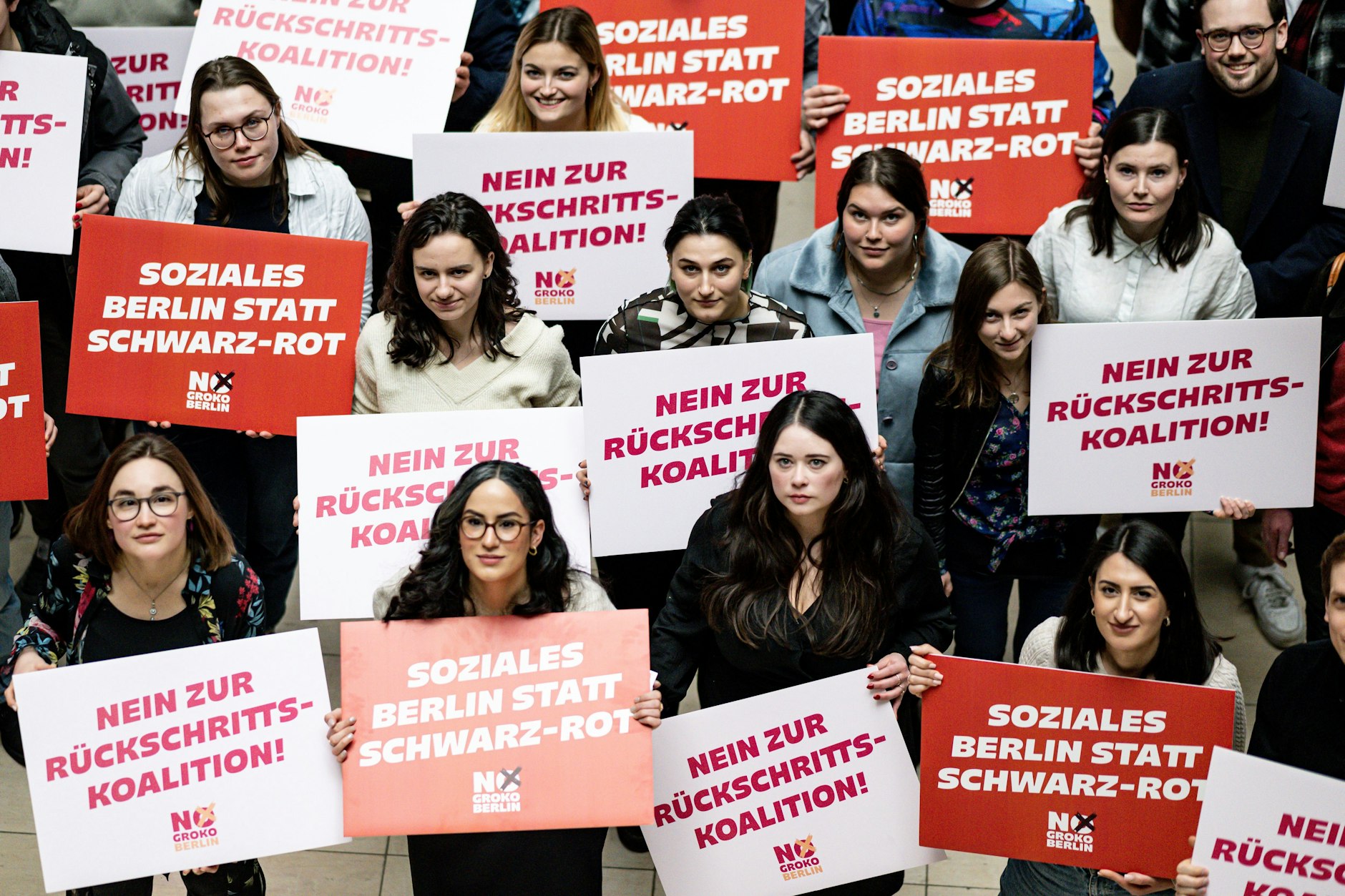 Die Berliner Jusos haben keine Lust auf eine Große Koalition in Berlin.
