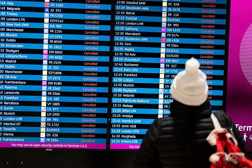 Warnstreik: Flugverkehr an mehreren Airports gestört