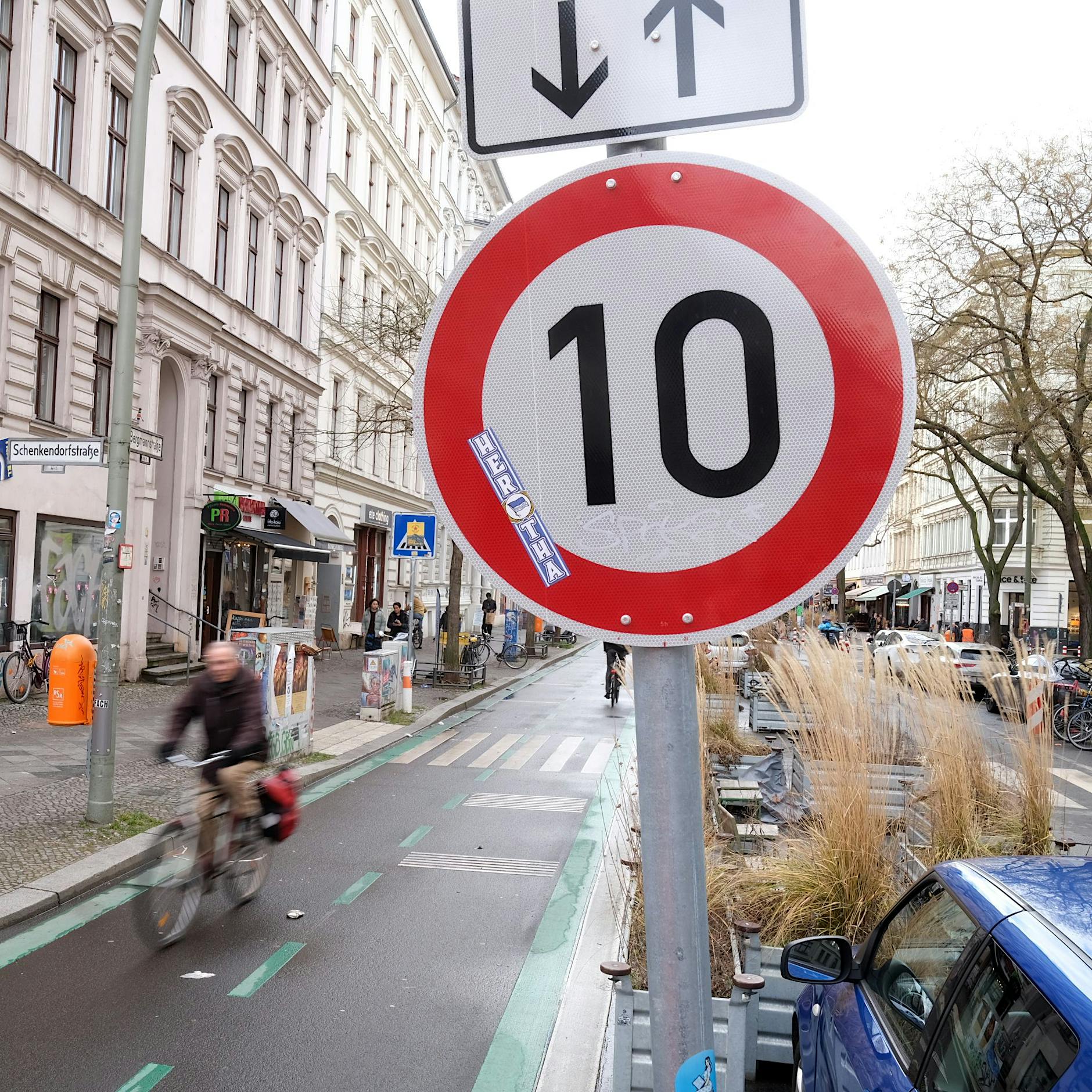Anwohner unterliegt vor Gericht: Die Bergmannstraße bleibt so, wie sie ist