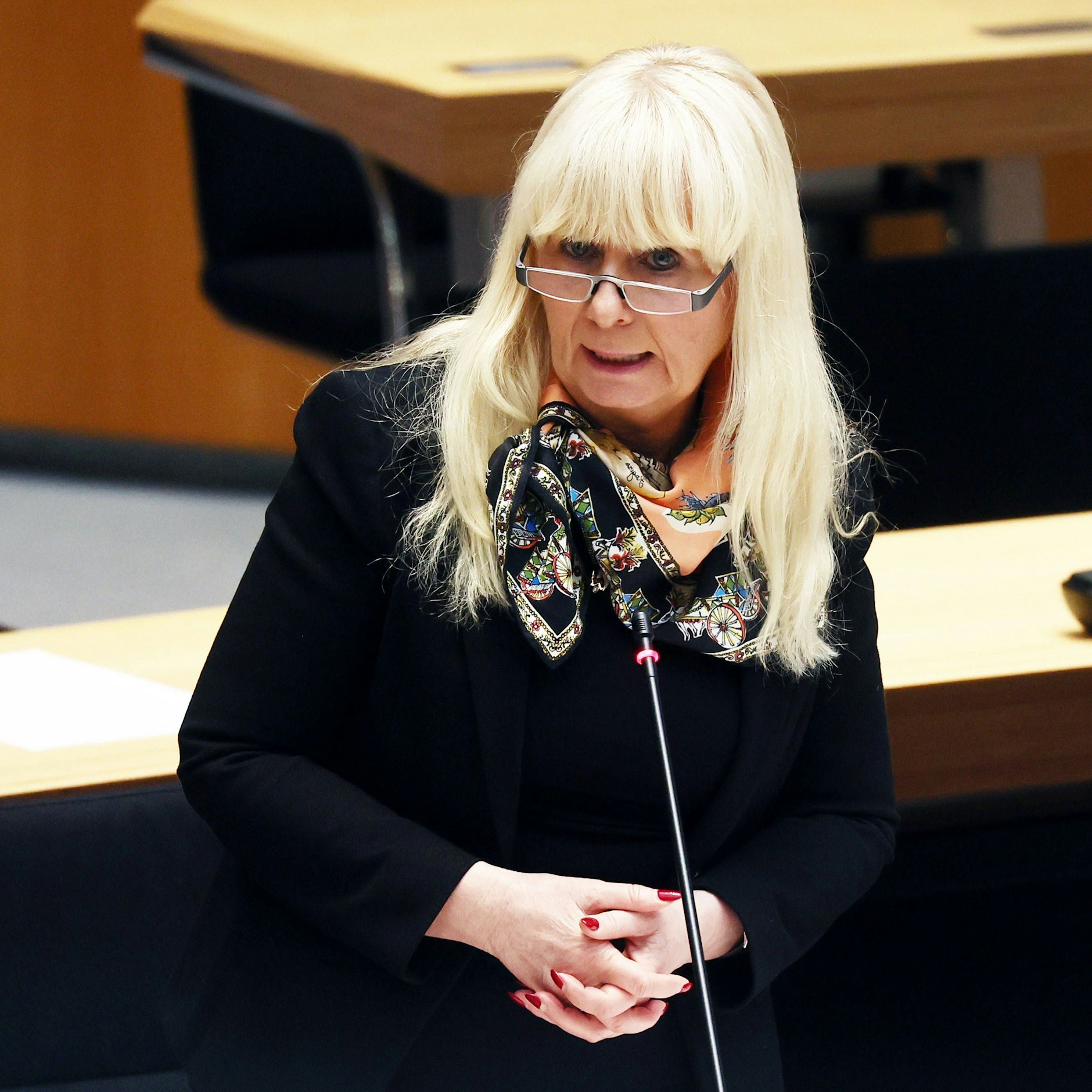 Innensenatorin Iris Spranger ist eine Befürworterin des Hertha-Stadions. Sie bringt den Vorschlag bei den Koalitionsverhandlungen mit der CDU ein.