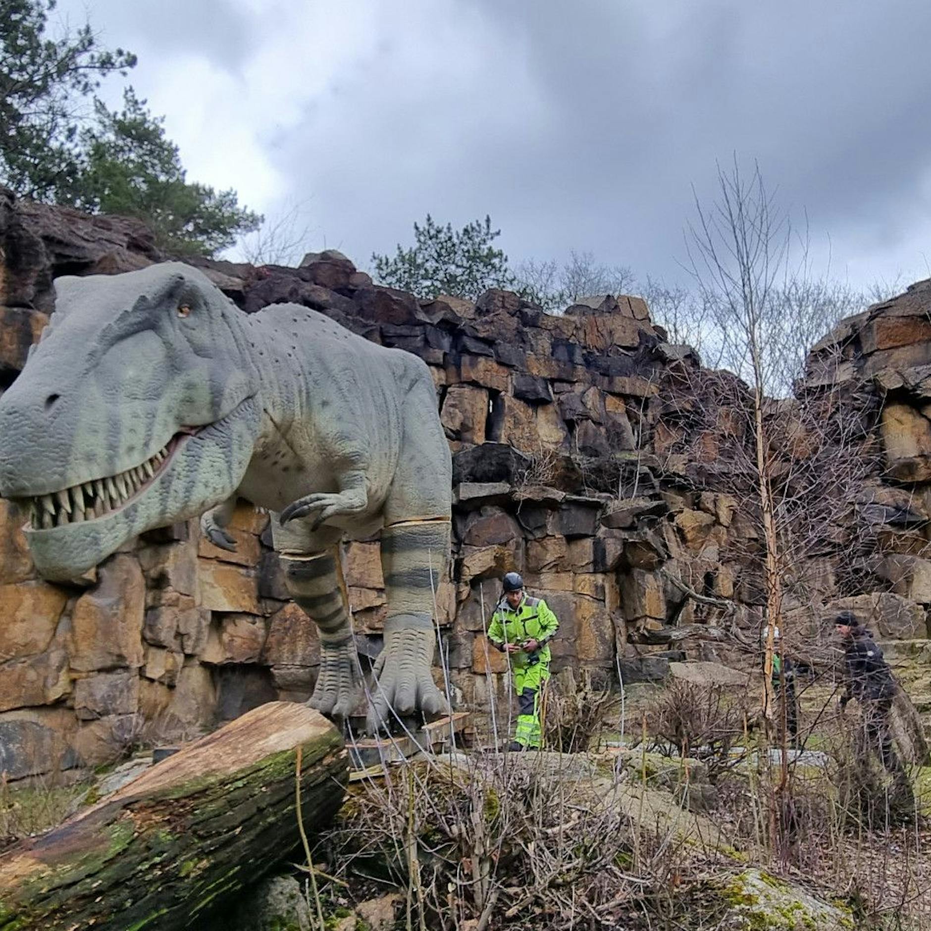 Jurassic Park im Tierpark – ab April werden brüllende Dinosaurier in Lebensgröße gezeigt
