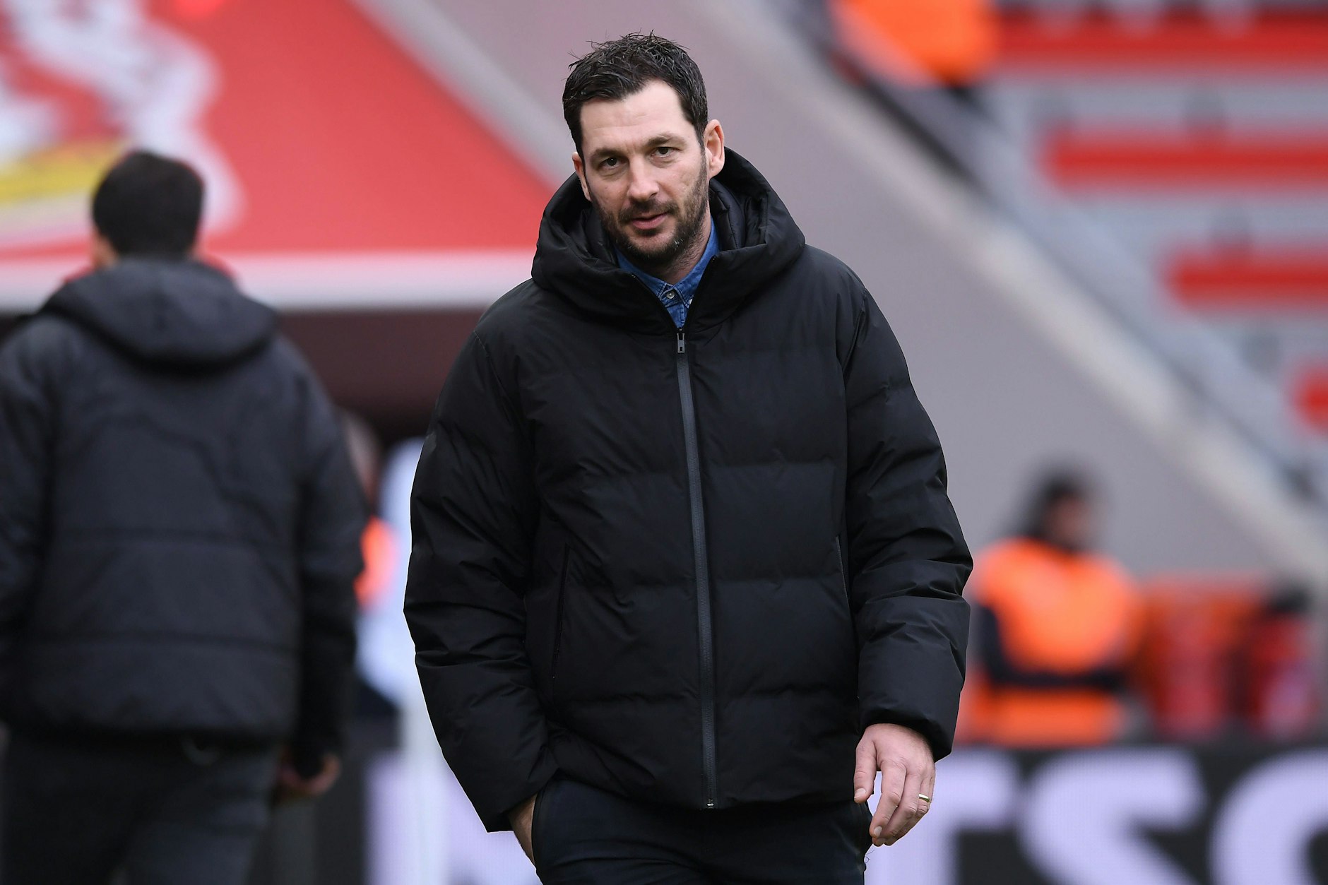 Cheftrainer Sandro Schwarz plagt ein Magen-Darm-Infekt und droht vor dem Gastspiel von Hertha BSC bei der TSG Hoffenheim auszufallen. 