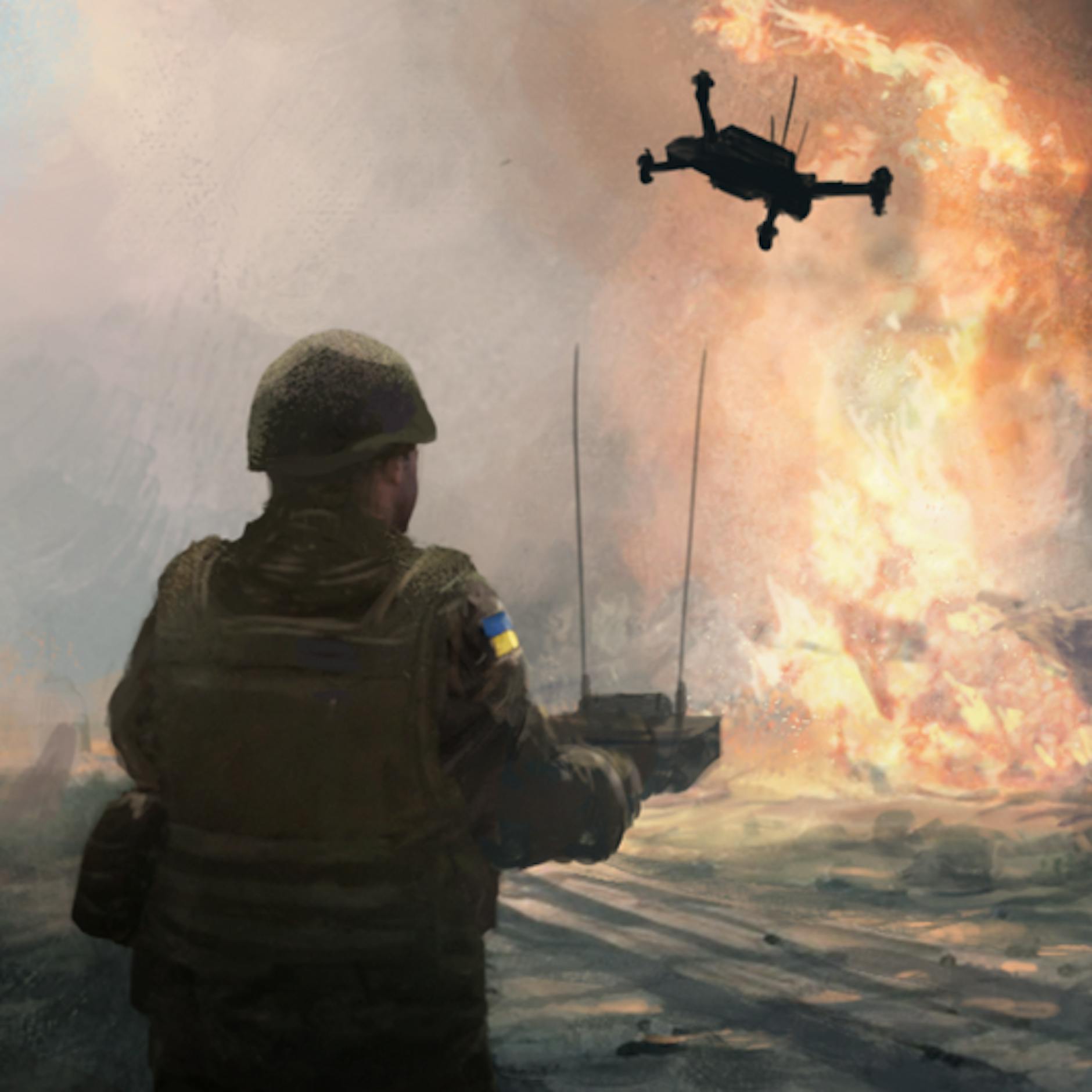 MIT VIDEO! Darf man das? Deutscher Unternehmer macht den Ukraine-Krieg zum Computerspiel – hier wird mit Drohnen auf den Feind geschossen