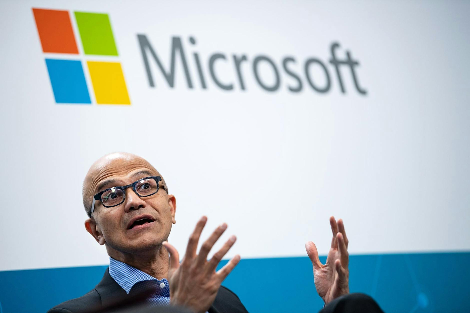 „Der nächste große Schritt in der Entwicklung der Art und Weise, wie wir mit Computern interagieren“: Microsoft-CEO Satya Nadella. 