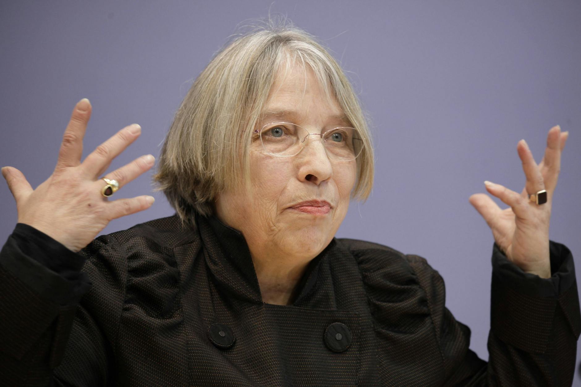 Antje Vollmer, Bundestagsvizepräsidentin a. D., im Jahr 2010.