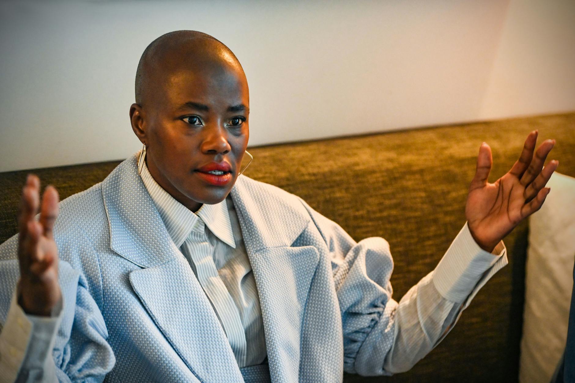 Die Schauspielerin Girley Charlene Jazama