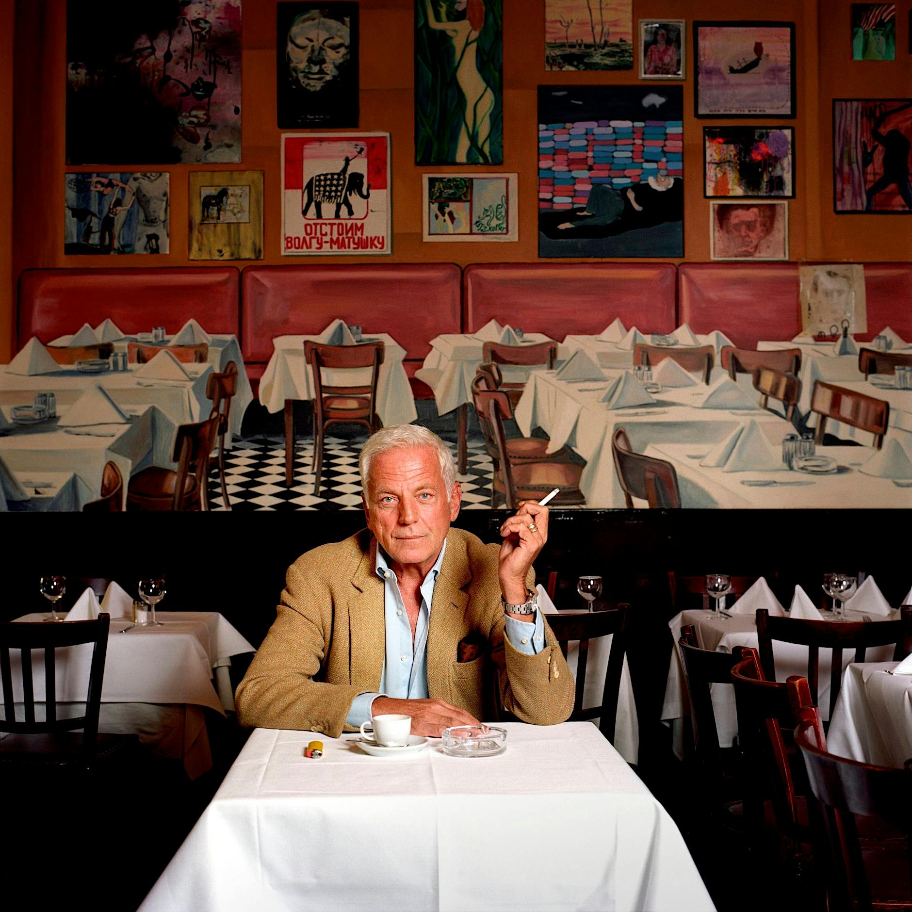 Paris Bar: Jetzt raucht Würthle im Künstlerhimmel eine Kippe mit Kippenberger