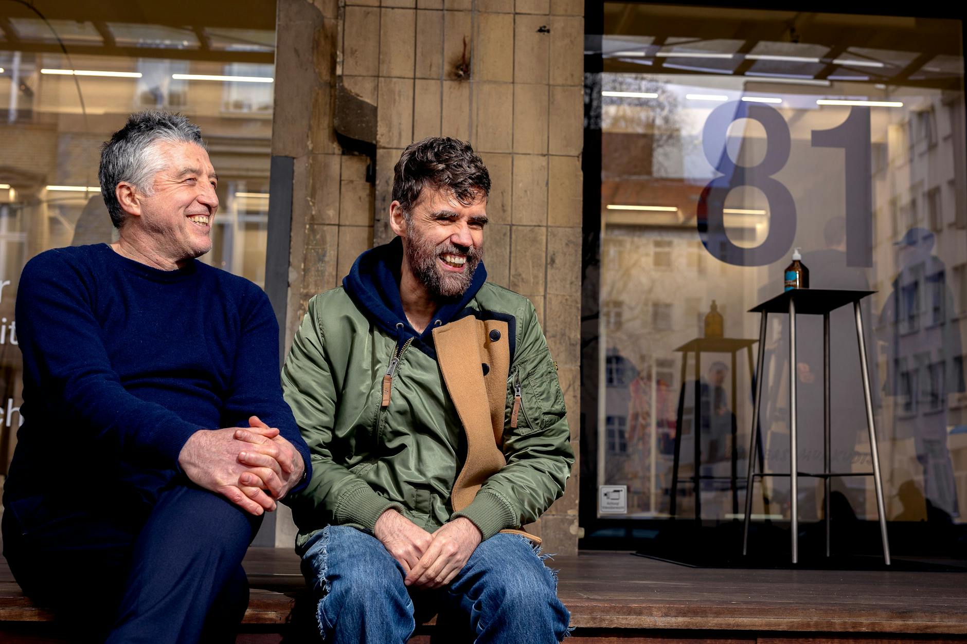 Eher Kurator denn Einkäufer: Andreas Murkudis (links) war einer der ersten Kunden Lutz Huelles.