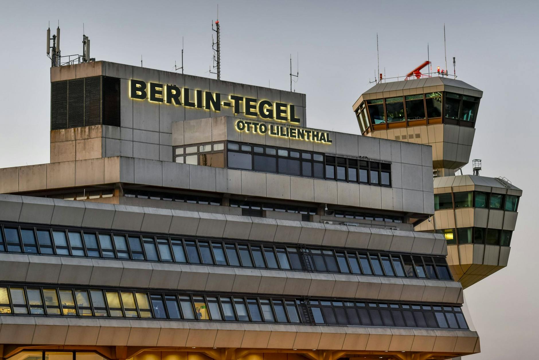 Terminal A des ehemaligen Berliner Flughafens Tegel.