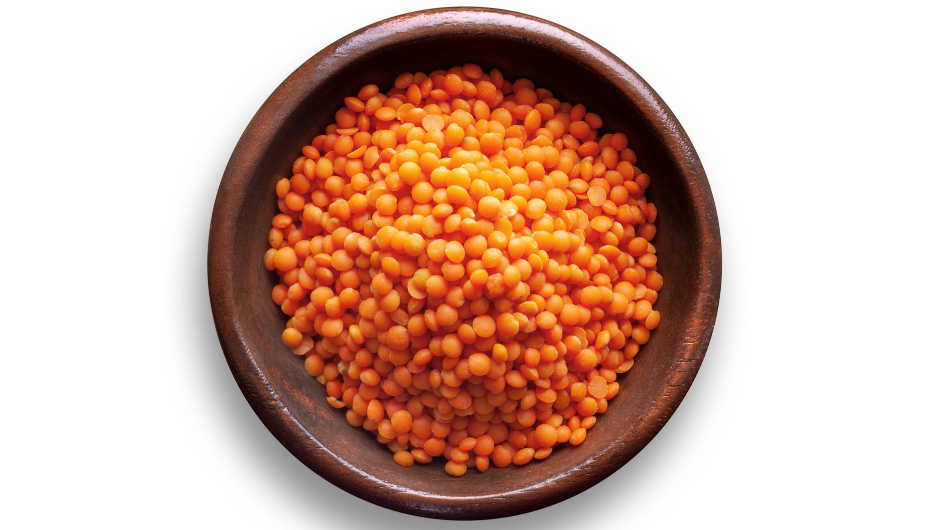Rote Linsen sind die Grundlage für das Rezept.