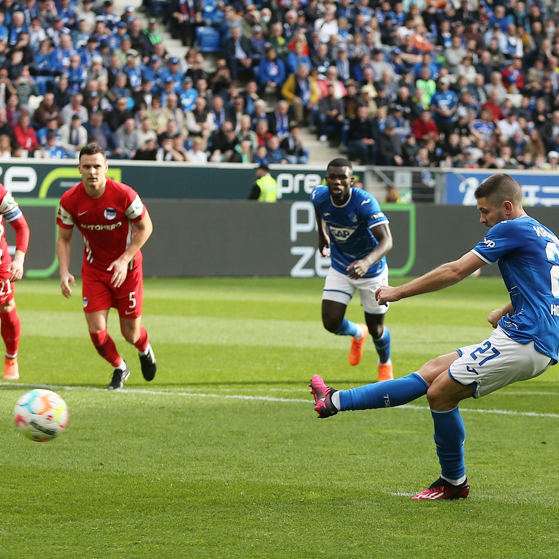 1:3 in Hoffenheim! Dreifaches Elferpech, Kramaric schießt Hertha BSC Richtung Zweite Liga