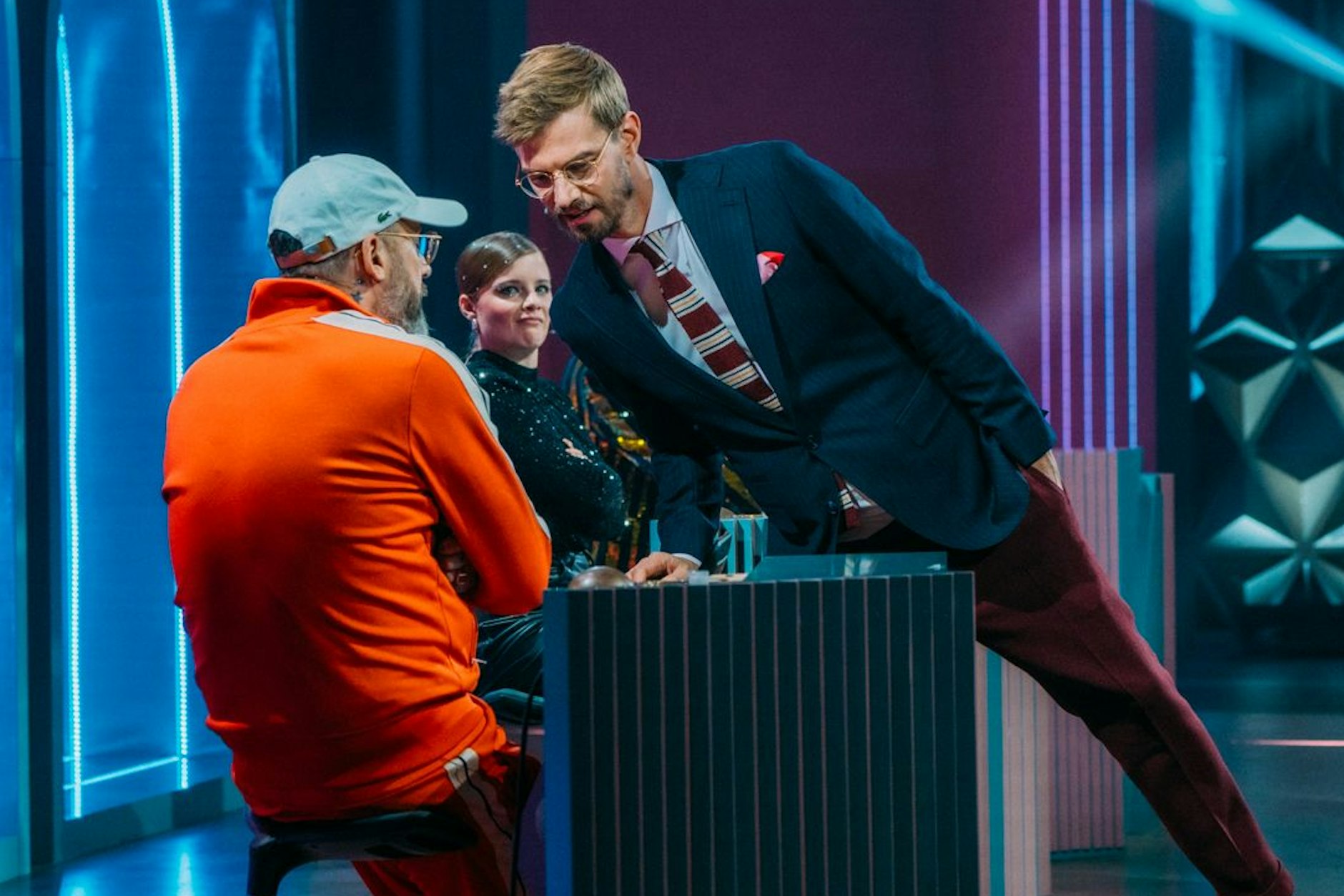 Joko Winterscheidt und Sido mussten im Finale von „Wer stiehlt mir die Show?“ gegeneinander antreten.