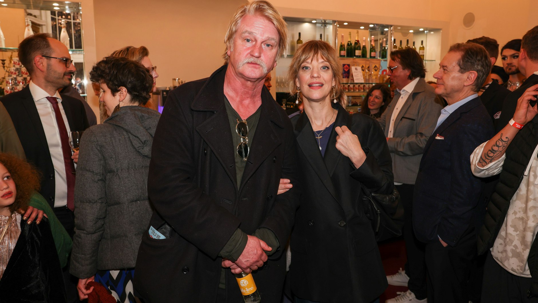 Bei der Premiere dabei: Detlev Buck und Heike Makatsch.